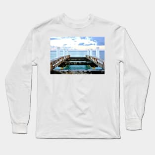 Sunset Pier at Grace Bay Long Sleeve T-Shirt